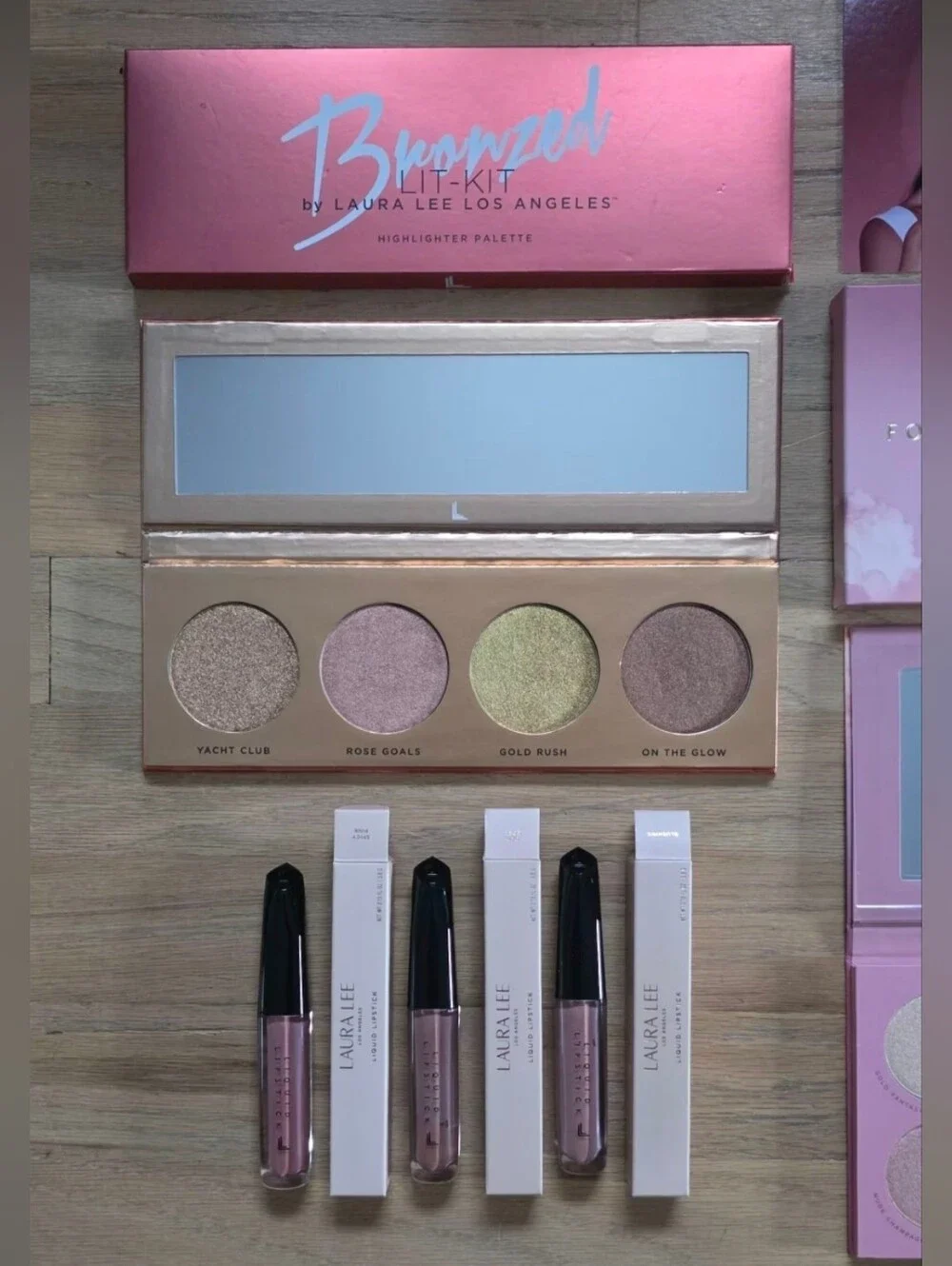 BNIB, Rare, HTF, Laura Lee Los Angeles X Manny MUA (Lunar Beauty) Bundle!